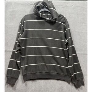 KATIN Parks Fleece Hoodie Stripes Sweater Men's Medium Green